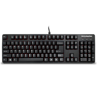 SteelSeries赛睿 6GV2黑/红轴版机械键盘LOL CF 游戏竞技键盘