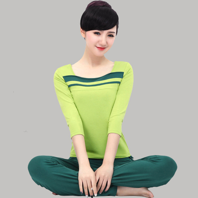 秋冬莫代尔瑜伽服套装女韩版修身显瘦运动服健身服舞蹈服