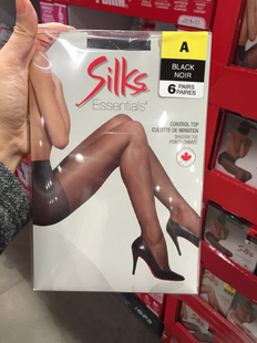 加拿大正品现货SILK 薄款丝袜 不掉档 无跟 单条