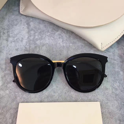 2017新款太阳镜 韩国进口太阳眼镜 圆脸墨镜百搭时尚板材圆形墨镜