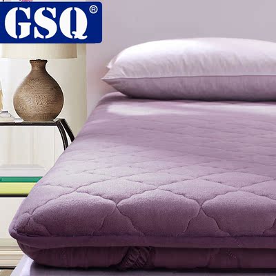GSQ 加厚床垫子法兰绒榻榻米床褥子垫被炕垫单双人床垫1.5m床