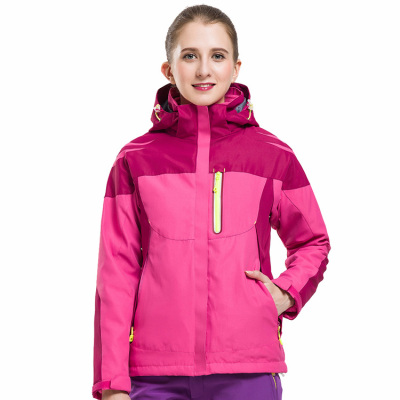 2016新款西藏户外冲锋衣女三合一修身两件套加厚保暖防水透气正品