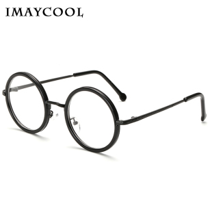 2016年新款复古圆框近视眼镜架男女生时尚哈利波特眼镜配近视特价