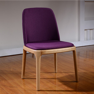 欧式餐椅实木靠背椅子美式牛角椅时尚创意休闲凳子售楼部洽谈桌椅