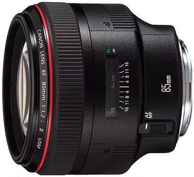 全新正品 佳能EF 85mm f/1.2LII二代人像定焦镜头 全画幅红圈镜头