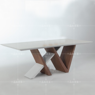 白色钢琴烤漆书桌胡桃木电脑桌创意老板桌时尚办公桌写字台特价