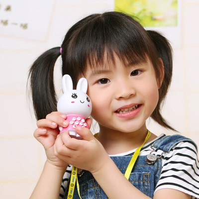 小兔子儿童早教机 迷你故事机 婴儿玩具 宝宝音乐益智学习机0-3岁