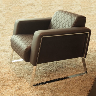 日式小户型客厅现代休闲牛皮沙发北欧单双人三人创意皮艺沙发组合