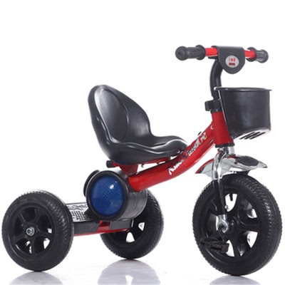 新款儿童三轮车脚踏车童车1-3-5小孩手推车宝宝婴儿自行车包邮