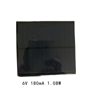 太阳能电池板5/12V光伏滴胶发电板多/单晶充电器厂家直销可定制