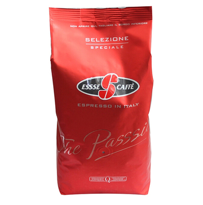 包邮意大利原装进口ESSSE艾瑟红标意式浓缩咖啡豆1000g代磨咖啡粉