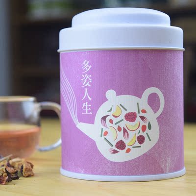 台湾原装德国BIO花果茶多姿人生水果茶花草茶组合茶新品上架包邮