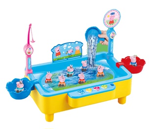 儿童小猪钓鱼台磁性新品宝宝婴幼儿小孩声光音乐电动益智玩具套装