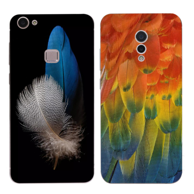 原创个性羽毛vivoX6s plus V3 max xplay6 5手机壳6a6d创意男女款