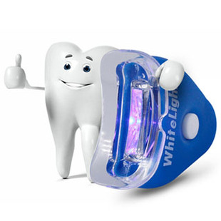 冷光牙齿美白仪速效家用神器美牙仪套装去烟渍黄牙烟牙洗牙器牙贴