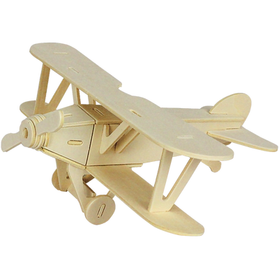 木质3D立体拼图4-12岁小朋友儿童积木益智力男孩玩具汽车飞机模型