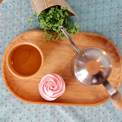 木盘子 创意日式木餐盘实木长方圆形 正方形水杯盘早餐面包托盘