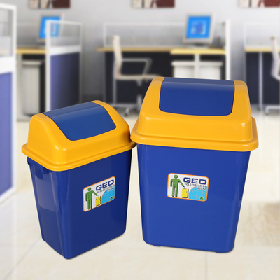 20L 30L塑料垃圾桶 家庭工业用弹盖垃圾桶  办公室塑料收纳桶弹盖