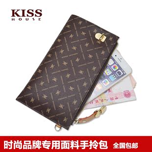 KISSHOUSE品牌2016新款钱包女士长款零钱包拉链欧美手拎包手机包