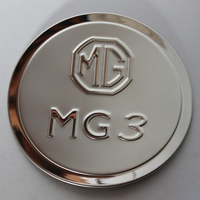 2011-15款上汽新名爵3专用不锈钢油箱盖MG3 CROSS装饰贴