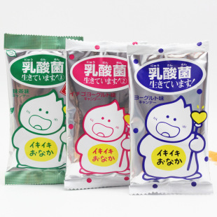 日本进口吉向KIKKO八尾乳酸菌糖20g迷你糖玻珠糖果原味/抹茶味3包
