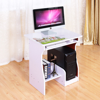 书桌子小型电脑台式家用简约单人省空间迷你卧室60cm卓一体机户型