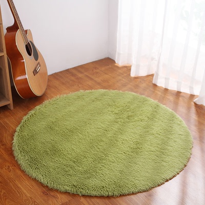 恒通圆形丝毛地毯垫茶几卧室客厅吊篮地毯电脑椅瑜伽健身垫可定制