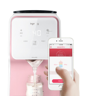 婴萌智能配奶机【Pro 不锈钢版】一键冲奶全自动恒温调奶器