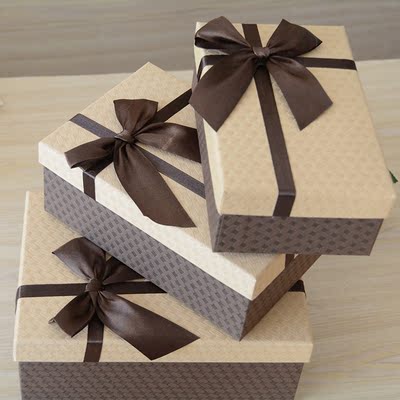 特色礼盒包装盒大号长方形 韩国高档精致礼物盒 婚庆生日礼品盒