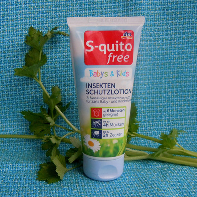 现货 s-quito free 6个月以上婴幼儿纯植物驱蚊防蚊乳液 100ml