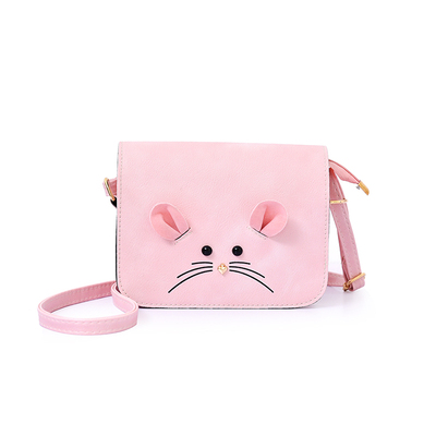 2016夏季新款小包包女学生单肩小挎包可爱粉色卡通斜跨包手机钱包