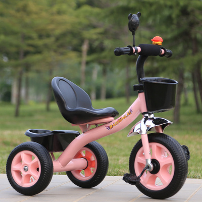 新品儿童三轮车自行车脚踏车脚蹬单车小孩玩具宝宝1-2-3-4-5-6岁
