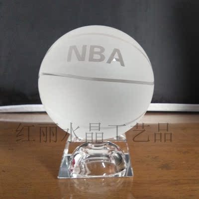 NBA水晶篮球情人节送男生朋友同学生日礼物创意diy惊喜个性实用品
