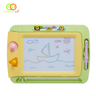 谷雨趣味彩色手写板 磁性画板宝宝1-5岁早教益智手写趣味画板玩具