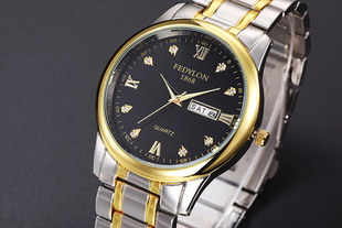 佛蒂仑品牌手表 一件代发情侣手表微商货源爆款男士手表