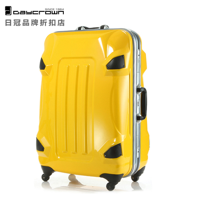 Daycrown日冠大黄蜂拉杆箱变形金刚铝框旅行箱万向轮登机行李箱