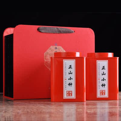 正山小种红茶500g散装罐装特级武夷山桐木关红茶茶叶礼盒装包邮