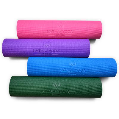 哈他 瑜伽垫初学者防滑加厚加宽加长无味PVC健身/运动垫地垫毯子